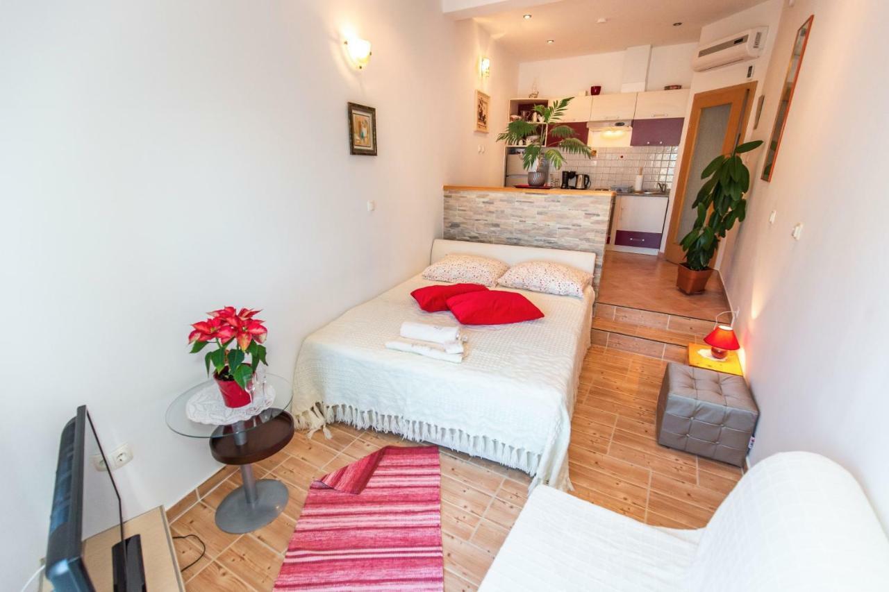 Apartment Jasna With Breathtaking Sea View, Terrace And Free Parking Hreljin Exterior foto